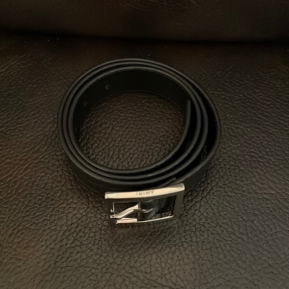 AMIRI UNISEX CROCO PRINTED LEATHER BELT - Picture 4 of 9